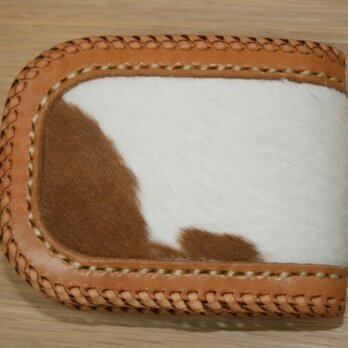 ヘアカーフ　二つ折ウォレット