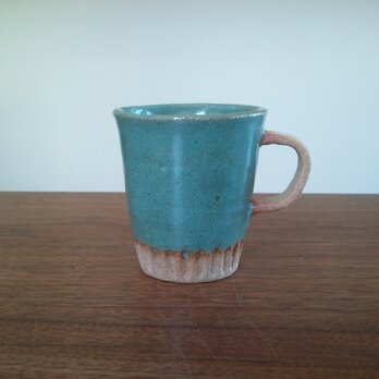 丸 coffee cup blueの画像