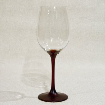 漆塗りワイングラスの画像
