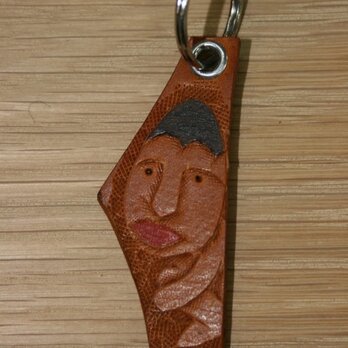 ラクガキキーホルダー　ナスオ