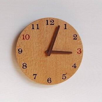 直径24cm 掛け時計 ﾅﾗ【1503】の画像