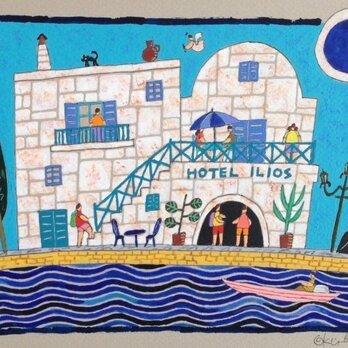 エーゲ海のプチホテルの画像