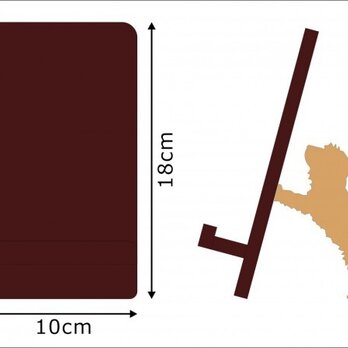 K様専用☆ヨークシャーテリアが支えるタブレットスタンドの画像