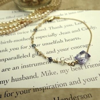 swarovski　シンプルブレスレット