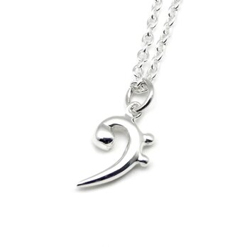 ヘ音記号ペンダント