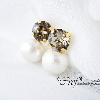 sold:*pearl pearl*swarovskiの画像