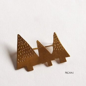 BH-15　森ブローチ