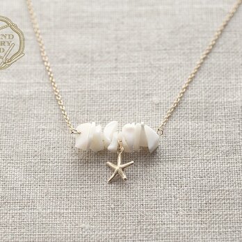 White Coral Beach ネックレス WJG_N004の画像