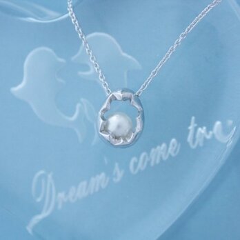 しあわせ　たまご　シルバーペンダント