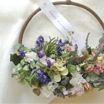 hanging basket wreath.slの画像