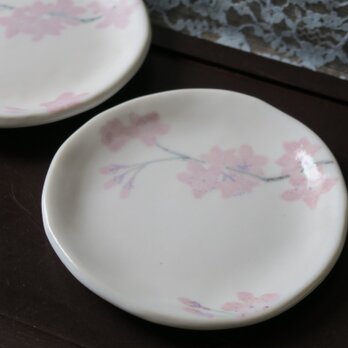 桜文　小皿の画像