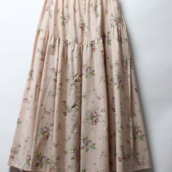 Ｕカーブ切り替えのギャザーフレア（ピンク）