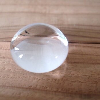 すりガラスの箸置き