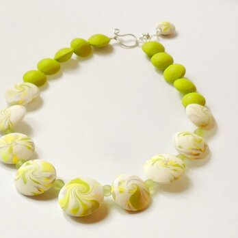 世界でたった１つの手作りビーズネックレス