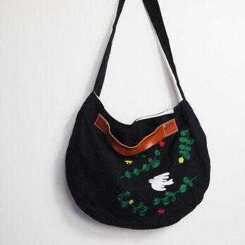 刺繍2wayバッグ Linnut