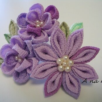 選べる髪飾り/ブローチ