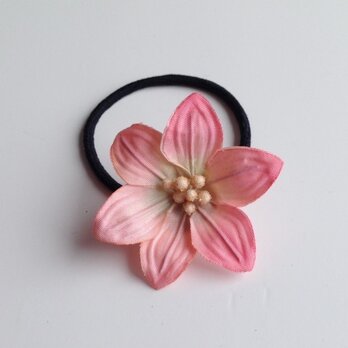 シングルフラワーヘアゴム