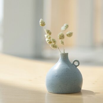 ブルーの小さな花器 264