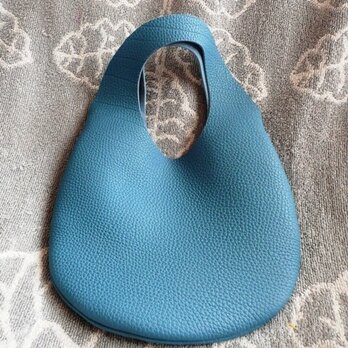 【受注再販】小さな革の袋・トリヨン有機デザインバッグ　NEW！の画像