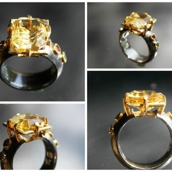 Modermitive Citrine Ring OCTの画像