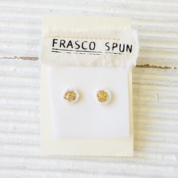 シトリン/チタンピアス