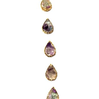 【pebble series】DropS•Fluoriteの画像