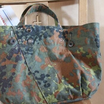 ドイツ軍テントシート　リメイクトートバッグ　００３