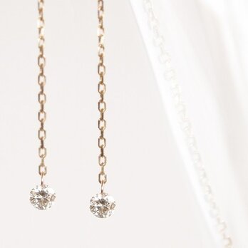 K10 Naked Diamond Earringsの画像
