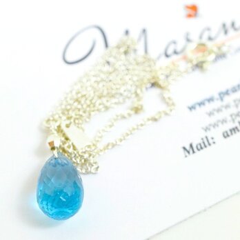 London Blue Topaz Necklaceの画像