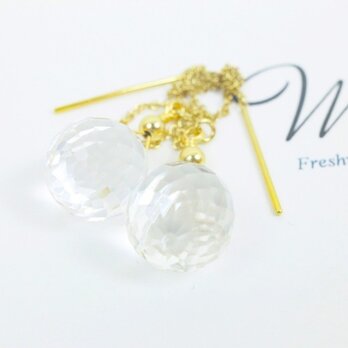 Crystal earringの画像