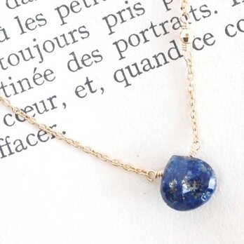 14KGF Lapis Lazuli Necklaceの画像