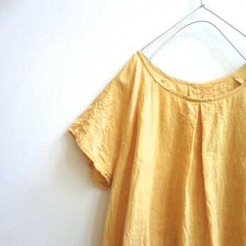 リネン＊ワンピース＊apricot