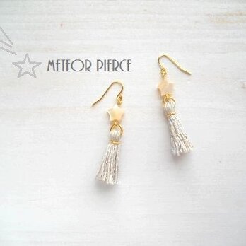 METEOR pierced earringsの画像