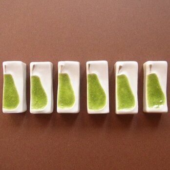 洋ナシの箸置き