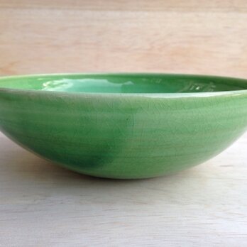 5寸鉢-緑-の画像