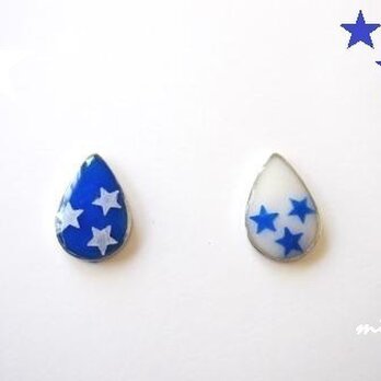 STAR EGG★ブルー＆ホワイト【受注制作】