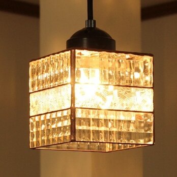 クリアガラスのペンダントライト3