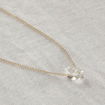 NY産ハーキマーダイヤモンドのHanging Necklaceの画像