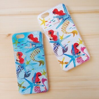 マーメイド（white）iPhoneケース【iPhone6】