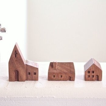 小さな木の家  -教会20-の画像