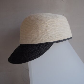 麻キャップ（白）