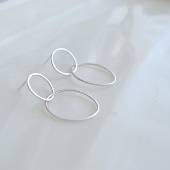 bubbles〜ダブルフープピアス