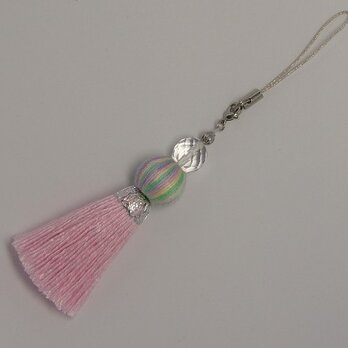 タッセルストラップ～ピンク～