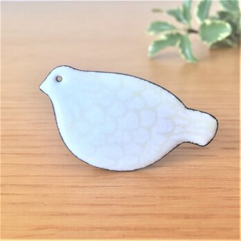 七宝ブローチ「ふくふく」