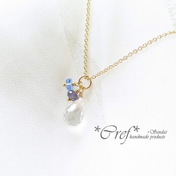 sold:14Kgf*gentle rain*necklaceの画像