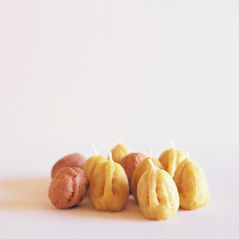 蜜蝋キャンドル　くるみ