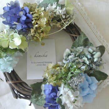 garden wedding wreath.jbの画像