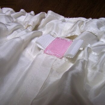 和装肌着　絹の涼やか羽二重　パンツタイプ裾よけ（ステテコ型）の画像