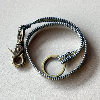 【改良版】真田紐ストラップ（YB）