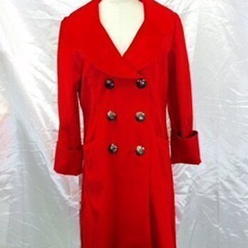 女性の願いを全てかなえる・赤　JIN・ハートジャケット・ワンピースの画像